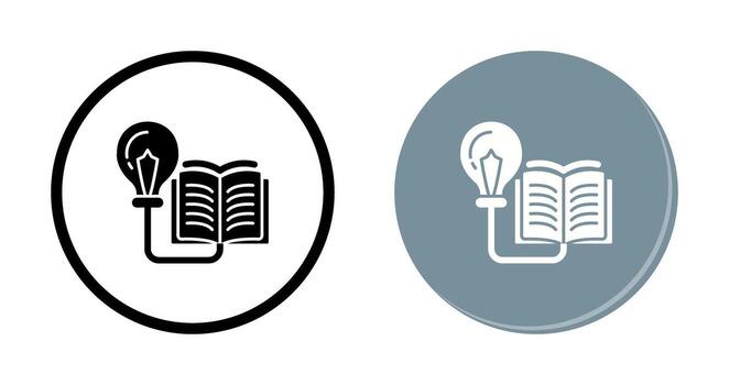 icono de vector de conocimiento