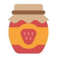 jam flat icon,vector and illustration vector