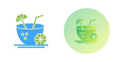 Coconut Drink Vector Icon