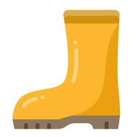 boot flat icon,vector and illustration vector