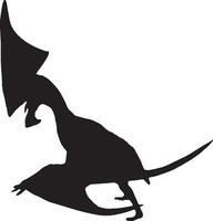 Pterodactyl Silhouette Clip Art