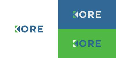 KORE LOGO FOR ANY COMPANY vector