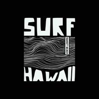 surf playa elegante camiseta y vestir resumen diseño. vector imprimir, tipografía, póster