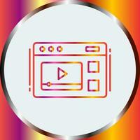 Video Vector Icon