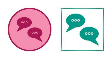 Conversation Bubbles Vector Icon