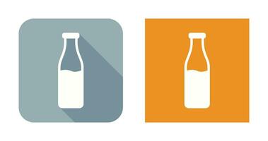 Milk Bottle Vector Icon