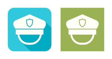 Police Hat Vector Icon