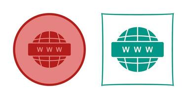 World Wide Web Vector Icon