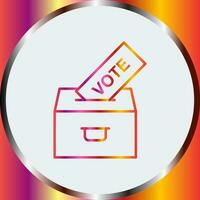 Casting Vote Vector Icon