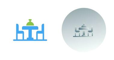 Dinning Table Vector Icon