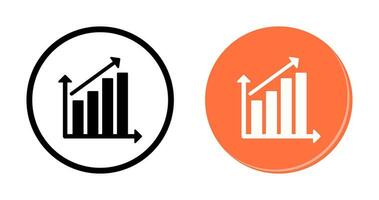 Rising Statistics Vector Icon