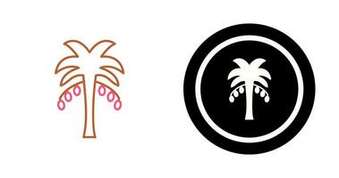 Coconut trees Vector Icon