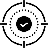 solid icon for surely vector