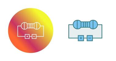 icono de vector de resistencia