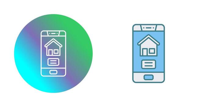 icono de vector de aplicación