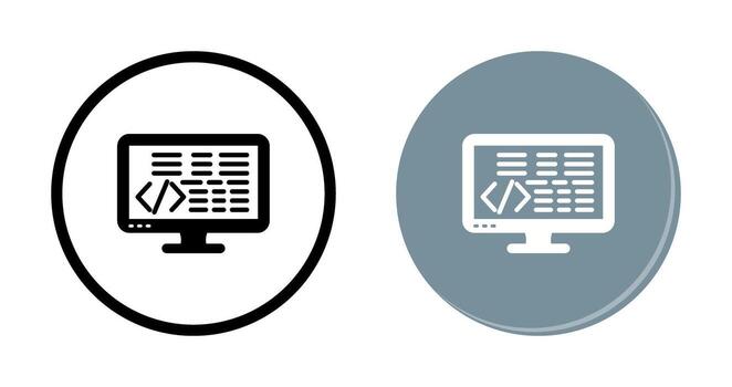Coding Vector Icon