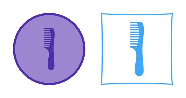 Comb Vector Icon