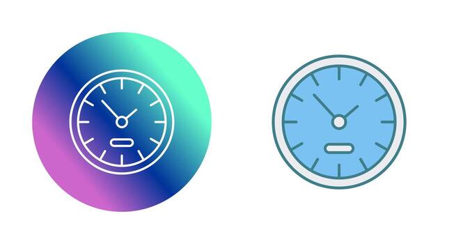 icono de vector de reloj