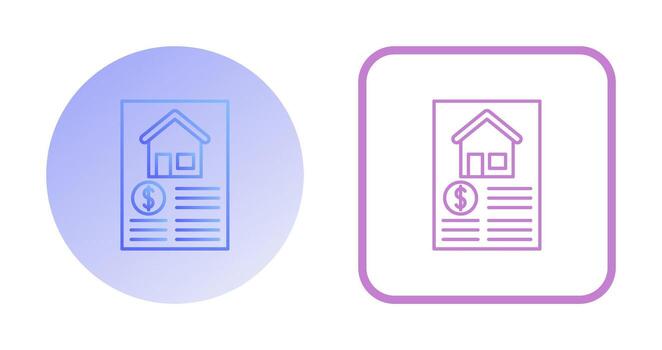 icono de vector de documento