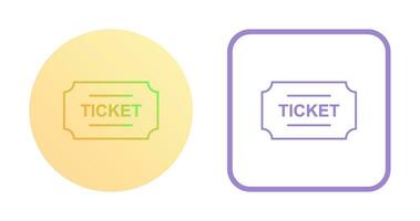 Tickets Vector Icon