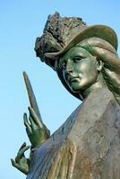 Statue of Elisabeth of Bavaria, Sissi, Geneva, Switzerland photo