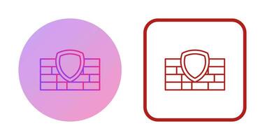 Firewall Vector Icon
