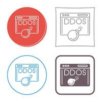 Ddos Attack Vector Icon