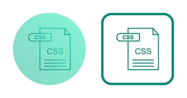 icono de vector de css