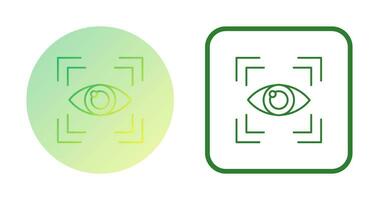 Eye Scan Vector Icon