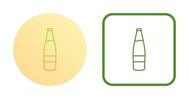 Beer Bottle Vector Icon