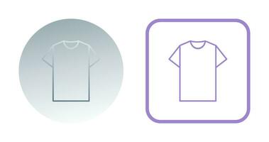 Plain T Shirt Vector Icon