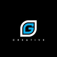 OG, GO Letter Initial Logo Design Template Vector Illustration