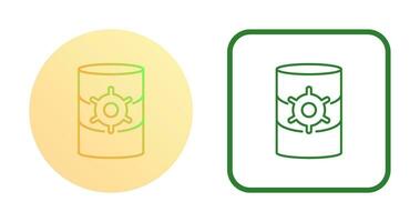 Unique Database Management Vector Icon