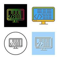 Coding Vector Icon