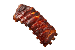 AI Generated  Texas Style BBQ Pork Ribs png