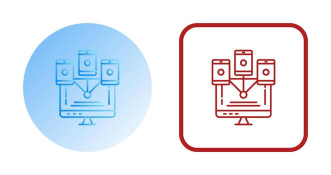 Computer Networks Vector Icon