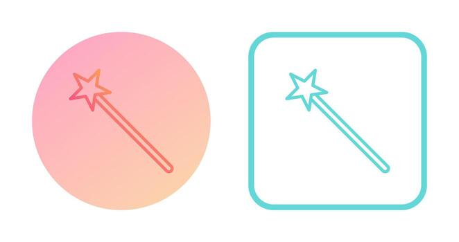 Unique Magic Vector Icon