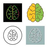 icono de vector de cerebro