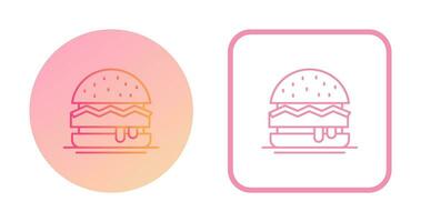 Hamburger Vector Icon