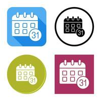 Calendar Vector Icon