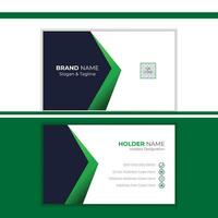 Creative and Elegant Business Card Design vector