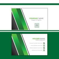 Corporate Business Card Vector Template Design