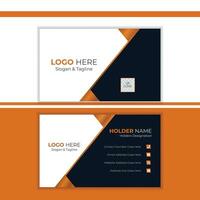 Attractive Company Business Card Vector template