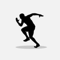 Men running vector png