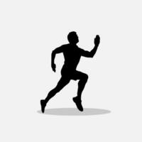 Men running vector png