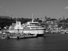 Gozo ilsland in the mediterranean sea photo