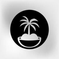 coconut icon, vector illustration vector isolated on white background