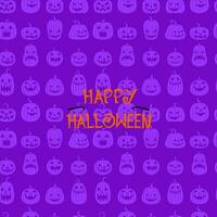 Halloween seamless background with pumpkin for textile fabric design, wrapping paper and wallpaper vector