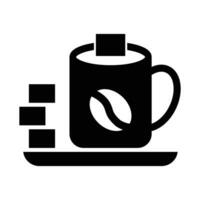 Sugar Vector Glyph Icon For Personal And Commercial Use.