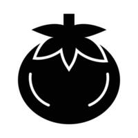 Tomato Vector Glyph Icon For Personal And Commercial Use.